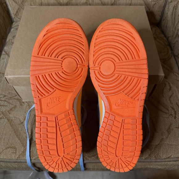 Nike Dunk High Team Orange Armory Sneakers || 317982-800‎ || Size 9.5 main image 5